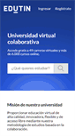 Mobile Screenshot of edutin.com